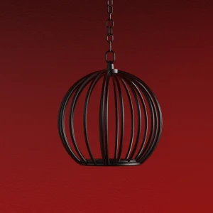 BDSM Cage，pumpkin cage hanging cage (1)