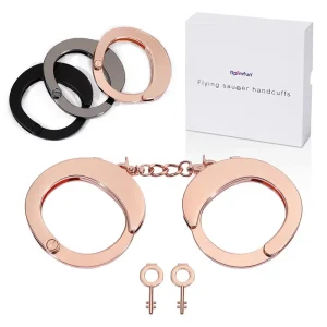 Bondage Cuffs，Bondage Handcuffs，BDSM Cuffs，Flying saucer handcuffs (1)