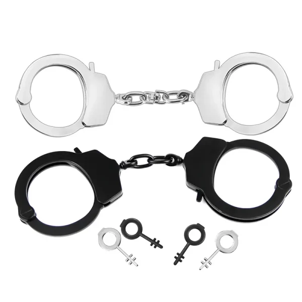 Bondage，Bondage Toys，Bondage Sex Toys，Zinc alloy handcuffs (1)