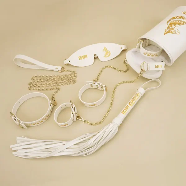 BDSM Eye Mask，Bondage Eye Mask，Egyptian cat bongdage kit (1)