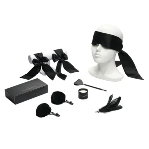 BDSM Eye Mask，Bondage Eye Mask，QS-006 Satin 6-piece bondage kit (7)