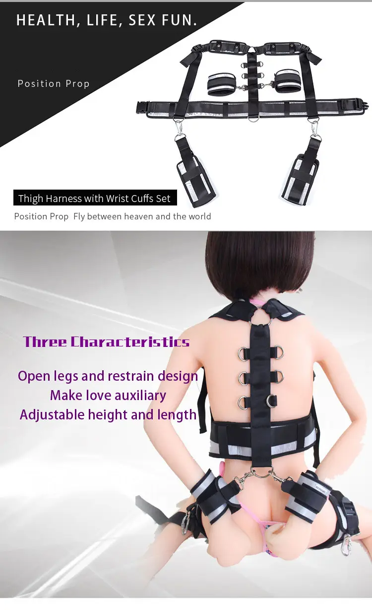 BDSM，BDSM Toys，BDSM Sex Toys，YDA-009 Posture harness describe (1)