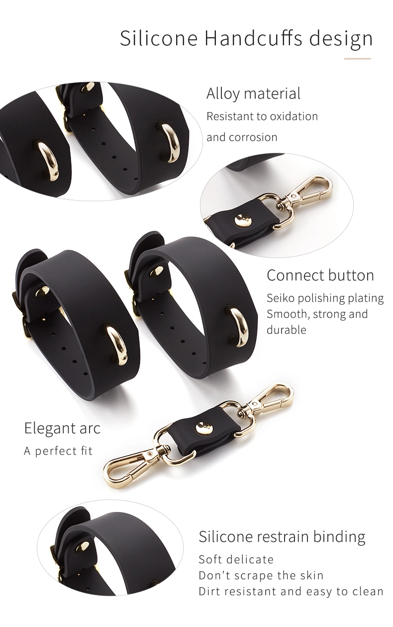 BDSM，BDSM Toys，BDSM Sex Toys，ZW-088 Silicone bracelet describe (4)