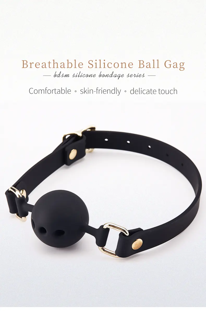 BDSM，BDSM Toys，BDSM Sex Toys，ZW-091A Full silicone three-hole ball describe (1)