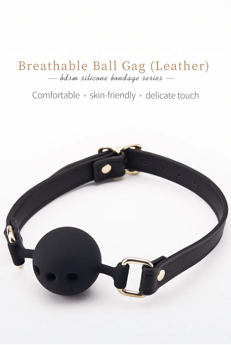 BDSM，BDSM Toys，BDSM Sex Toys，ZW-091B Belt silicone three-hole ball describe (1)