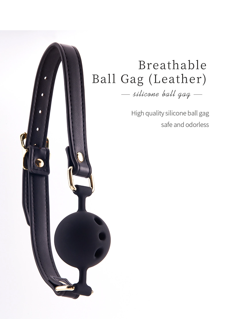 BDSM，BDSM Toys，BDSM Sex Toys，ZW-091B Belt silicone three-hole ball describe (3)