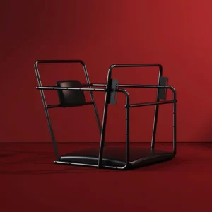 Bondage Furniture，ZW-119 Curling Chair (1)