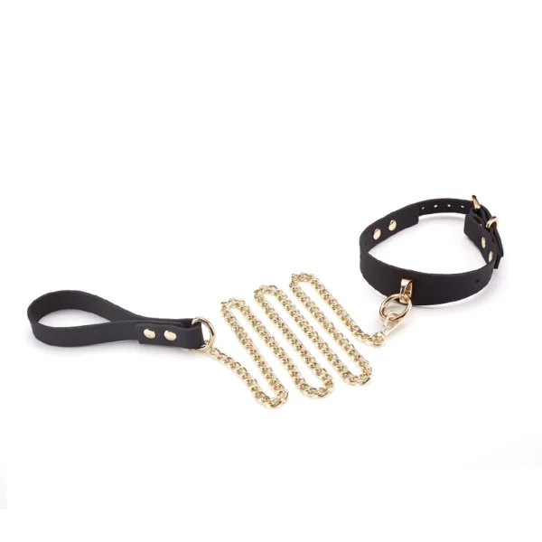 Bondage，Bondage Toys，Bondage Sex Toys，ZW-090 Silicone collar leash (4)