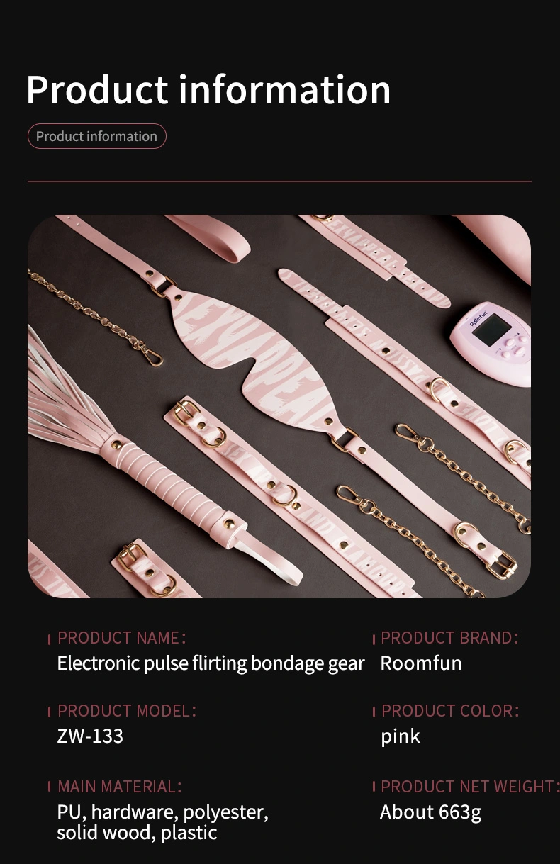 Sex Electric Shock，Bondage Gear With Massager describe (12)