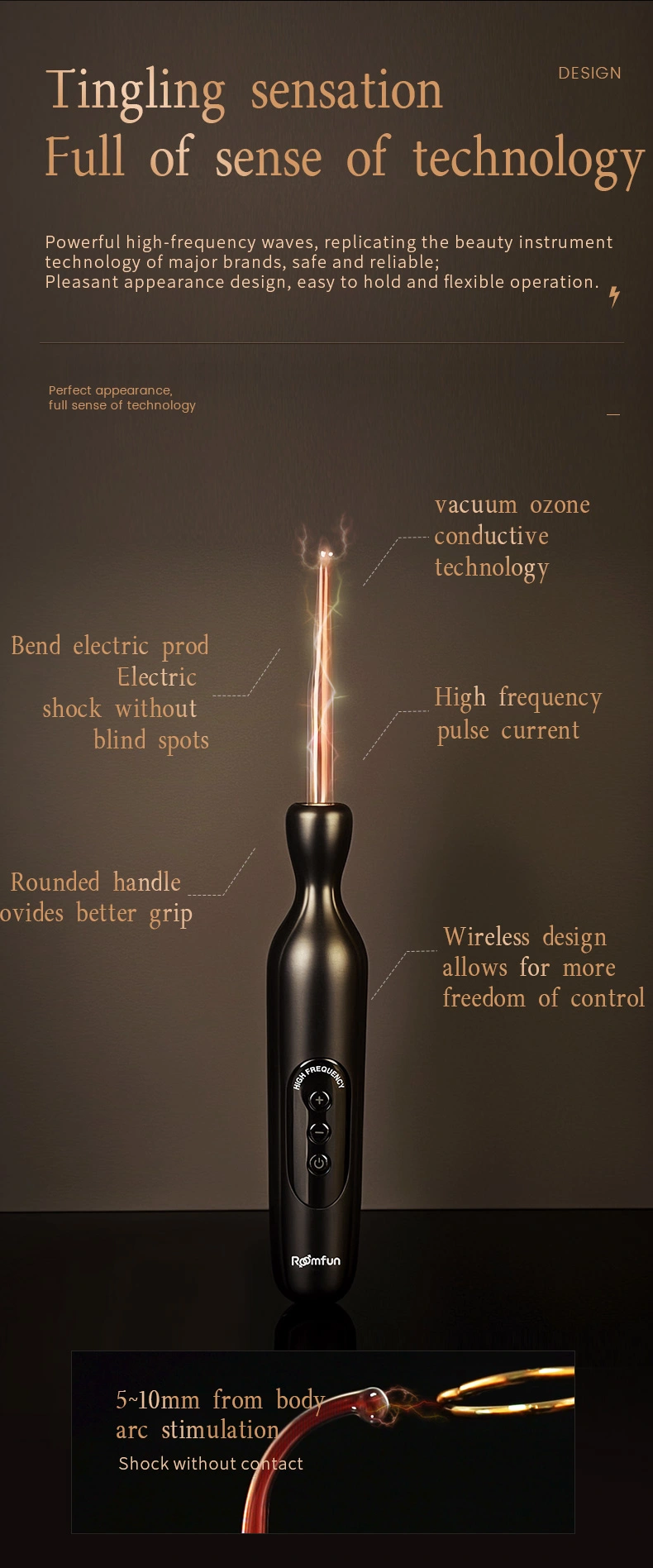 Sex Electric Shock，ZW-127 Electric shock rod describe (3)