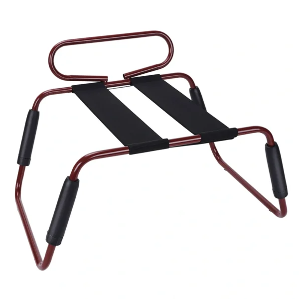 Sex Position Enhancer Chair，Position Enhancer Chair，Wine red sex chair (1)