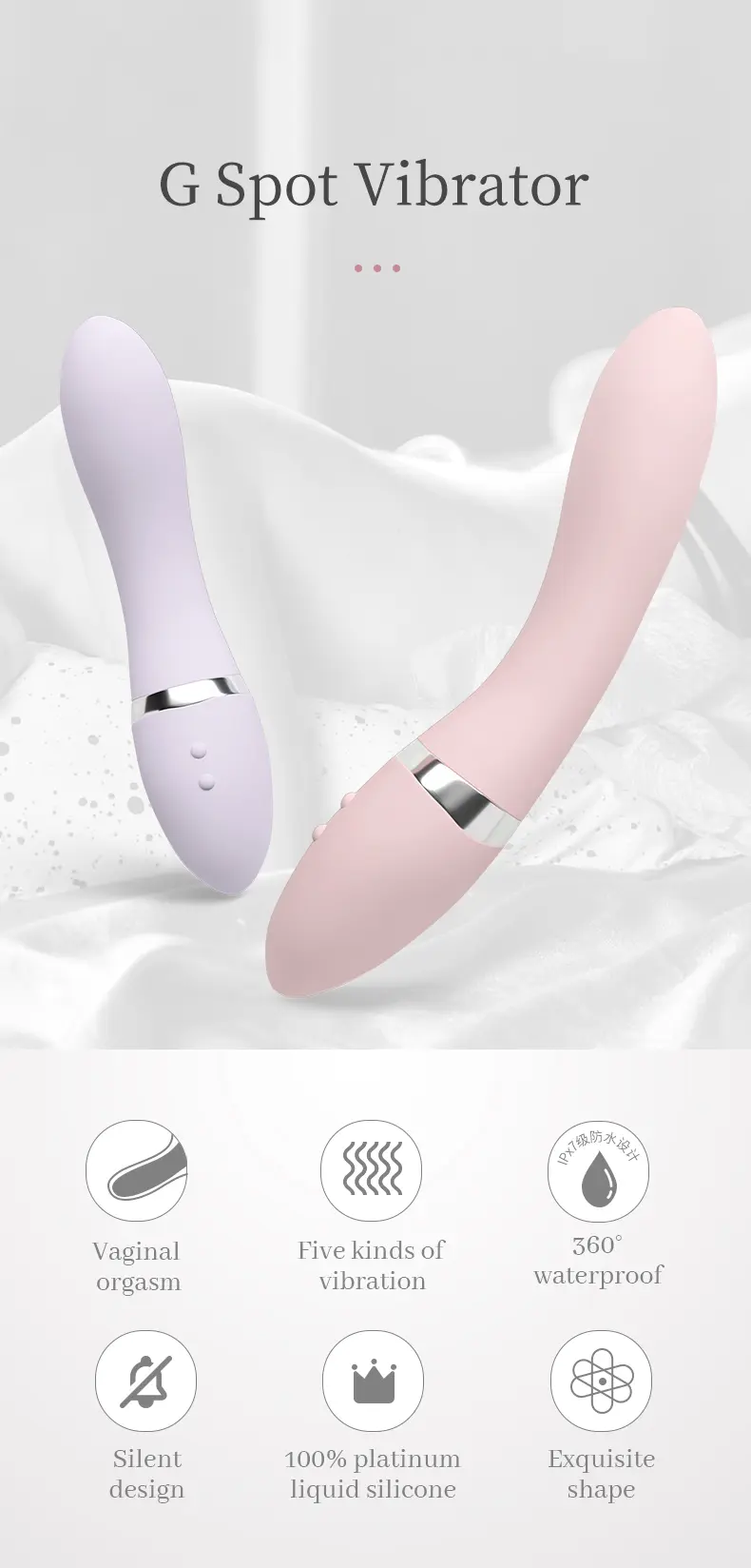 Vibrator，QS-034Double layer massage vibrator describe (1)